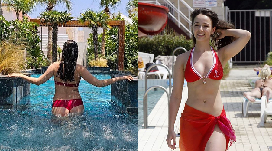 Отдых - рай актриса Валерия Ланская