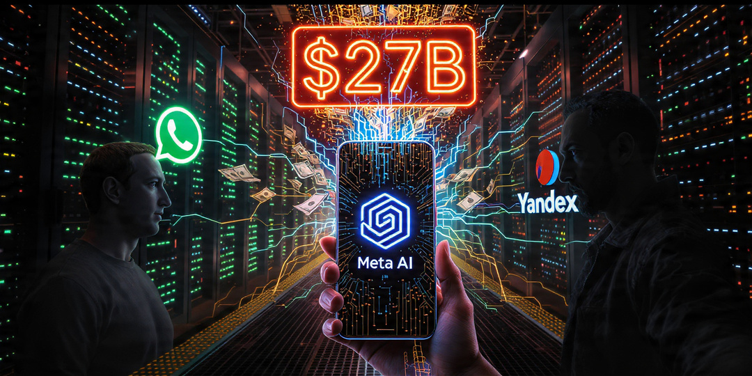Владелец WhatsApp заплатит создателю «Яндекса» $27 миллиардов