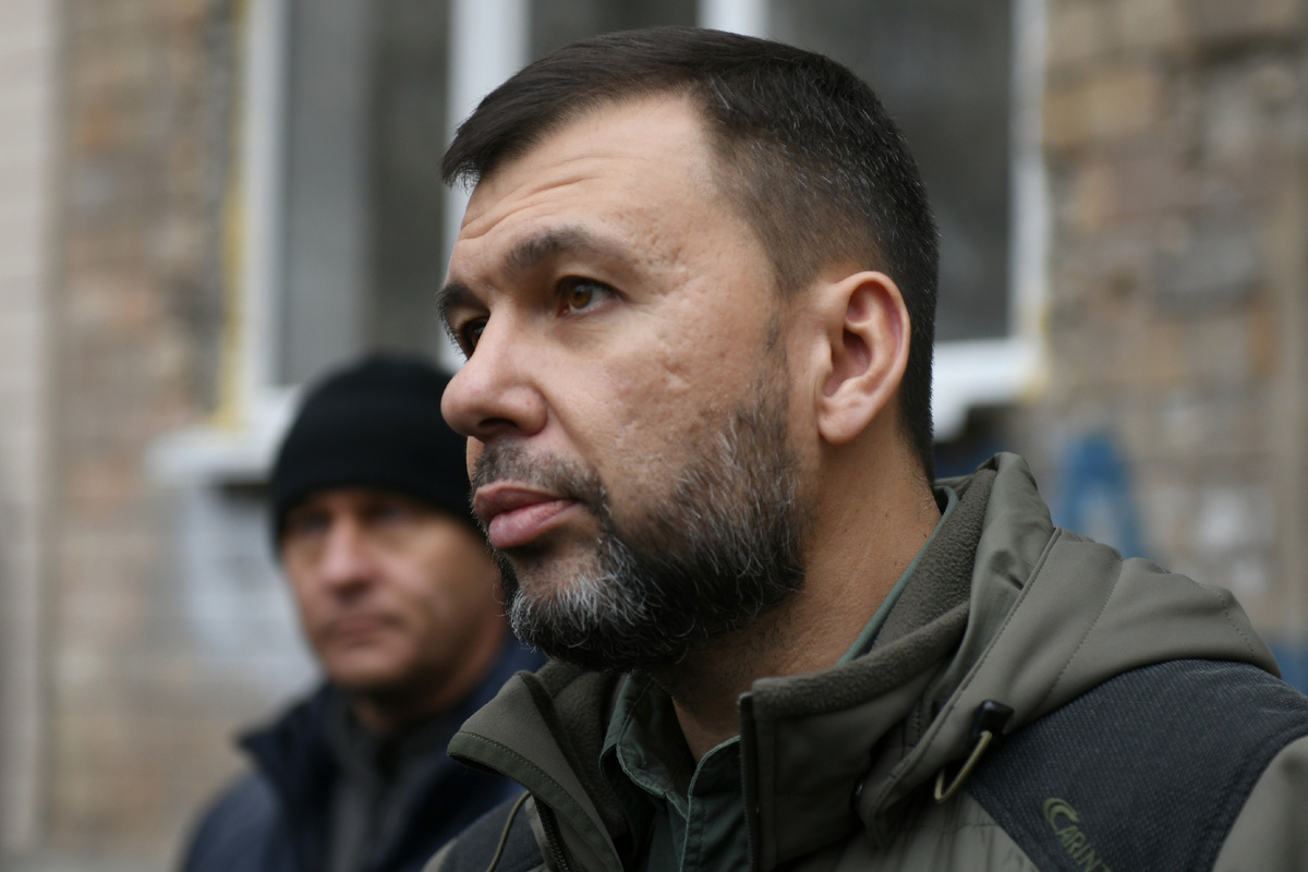 Глава Донецкой Народной Республики Денис Пушилин (© Таисия Воронцова / РИА Новости)