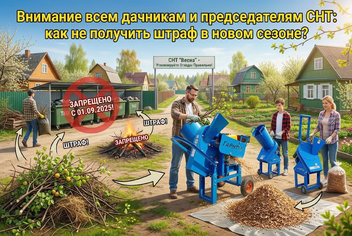 Совсем скоро стартует активный садово-огородный сезон, а вместе с ним — традиционная весенняя обрезка плодовых деревьев, кустарников, уборка сухой травы и молодой поросли
