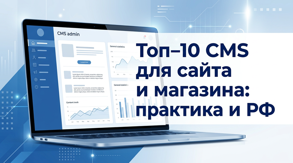 Топ‑10 CMS и платформ для сайта