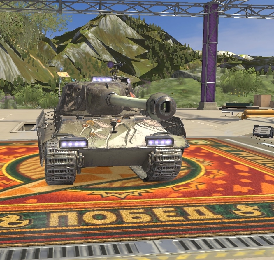 В легендарном камуфляже. Имхо, эта легендарка на любителя