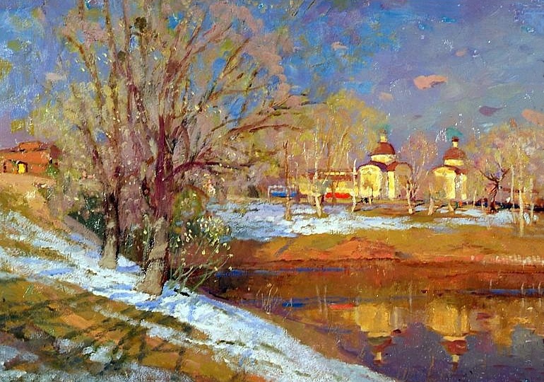 Поэтичные пейзажи, воспевающие красоту русской земли. Всеволод Солодов