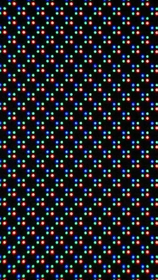    Структура пикселей на экране Galaxy S26 Ultra с включённой функцией Privacy Display