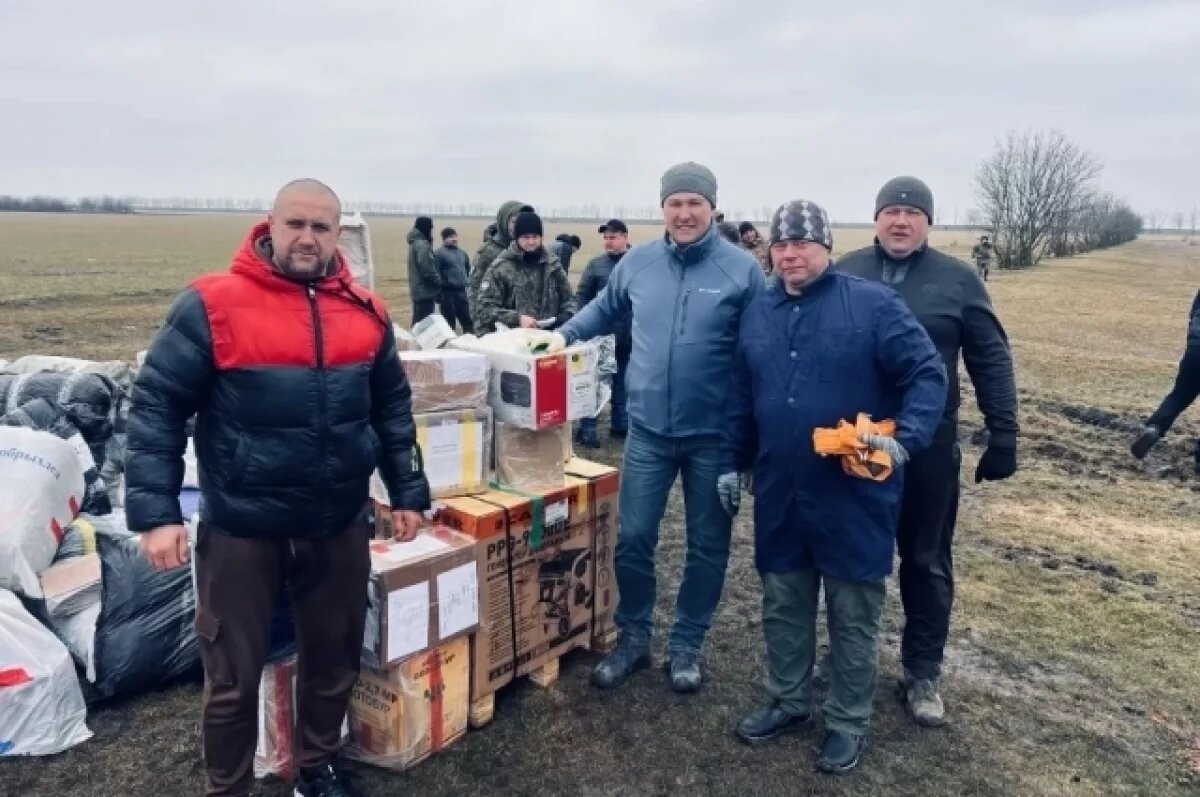    Волонтёры доставили груз в Первый калужский батальон