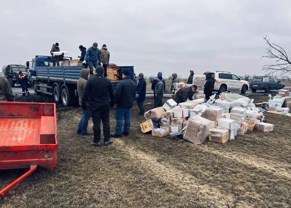    Гуманитарка Фото: АиФ-Калуга/ Фото из личного архива Сергея Арцышевского