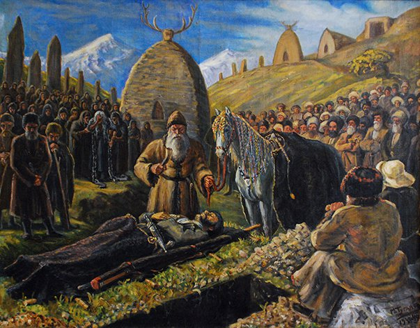 "Посвящение коня", Махарбек Туганов