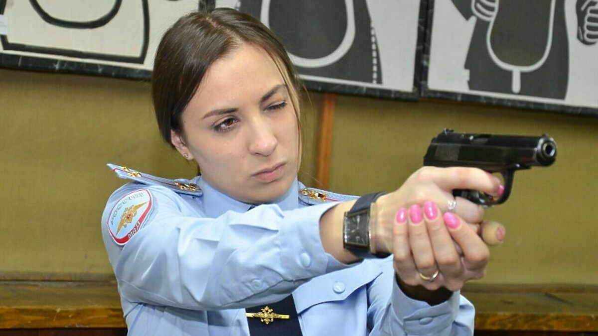 Серьёзный стрелок...