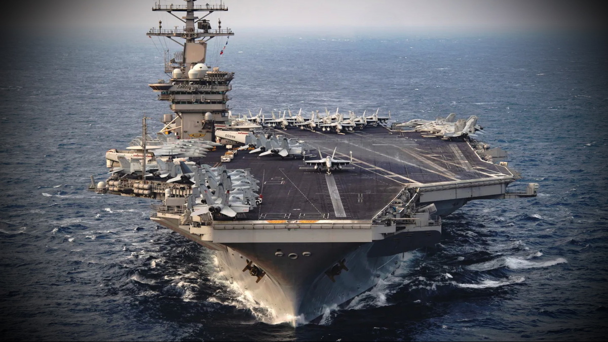 USS Nimitz. Фото ВМС США