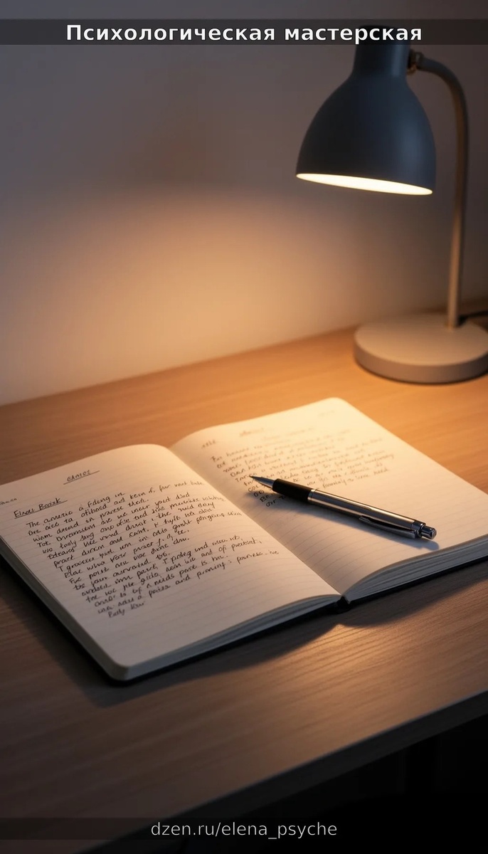 Иллюстрация Дневник мыслей