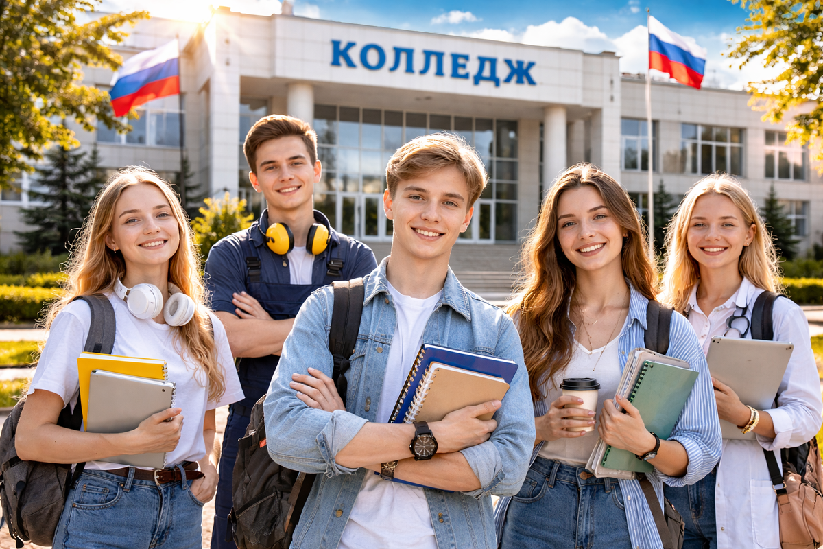 Топ-7 направлений в колледжах. Источник изображения ChatGPT