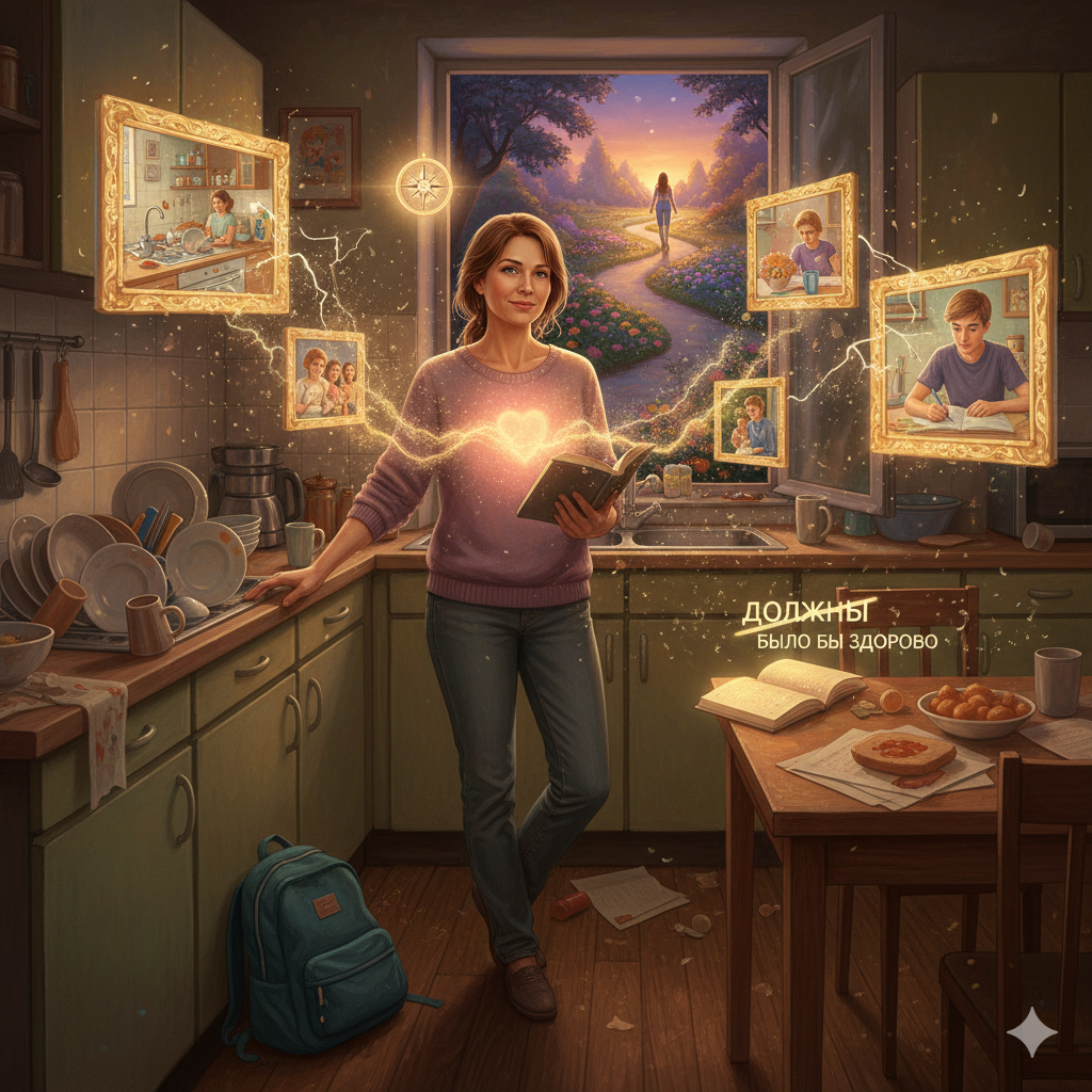 Воздушные замки и немытые сковородки: как перестать жрать себя из-за чужого несовершенства?