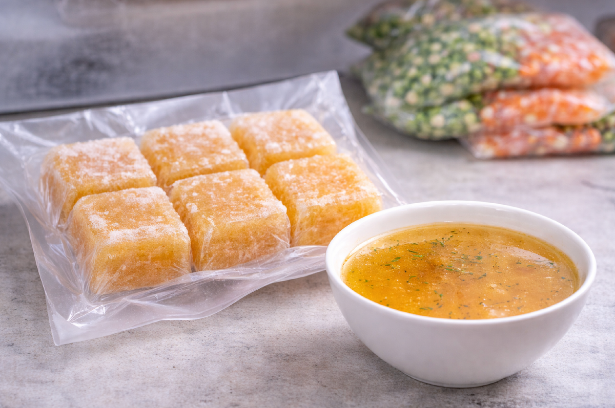 Почему замороженный бульон теряет вкус