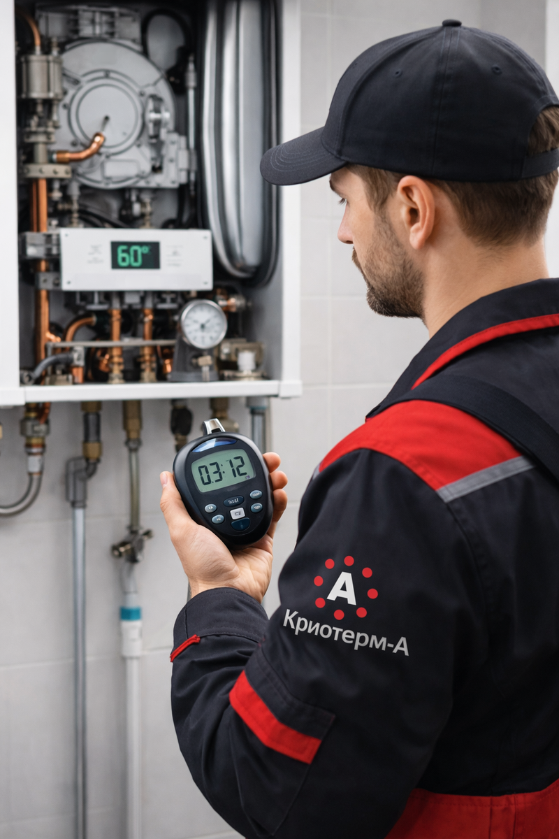 Частые включения котла фиксируются при диагностике — это признак неправильной гидравлики или избыточной мощности.