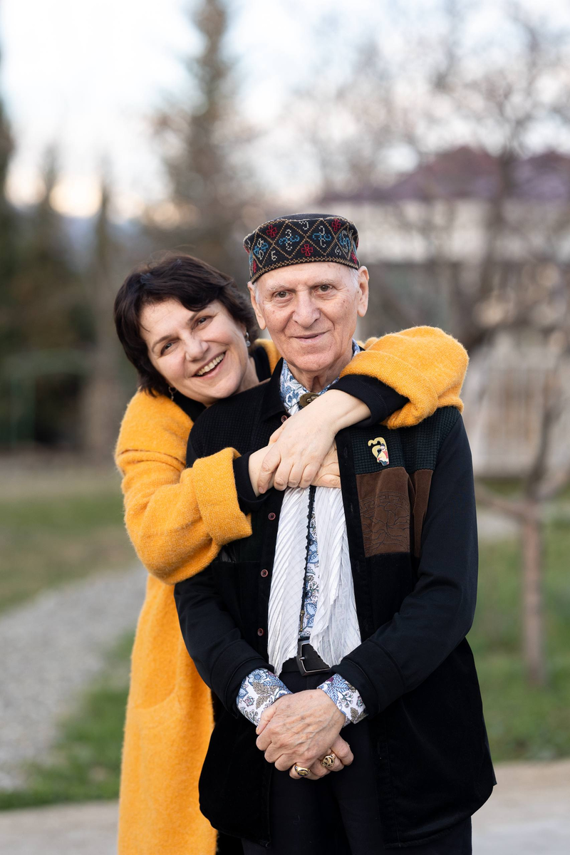 Шалва Александрович и Тамрико Амонашвили