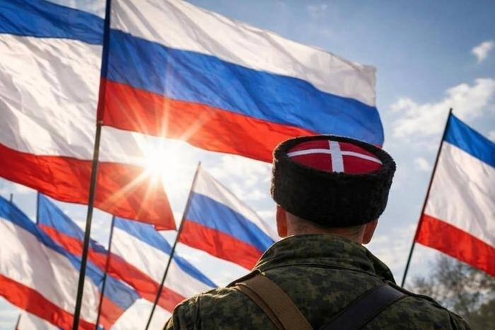 Как казаки защищали полуостров 12 лет назад. Обложка © VK / Всероссийское казачье общество