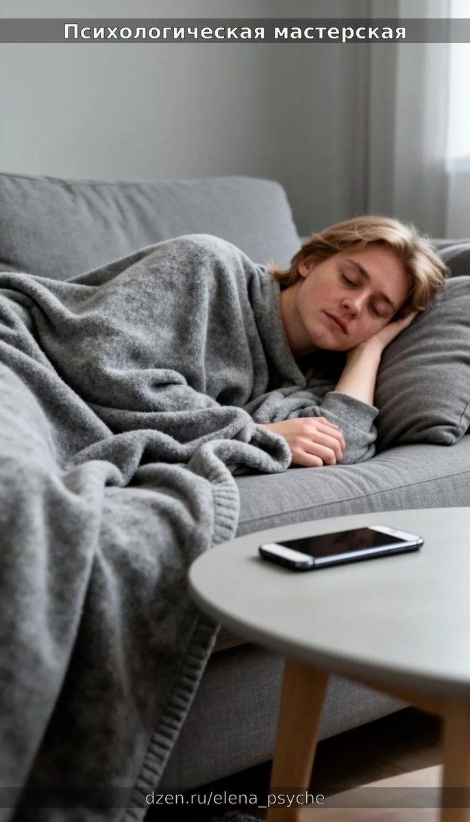 Иллюстрация "Это не лень"