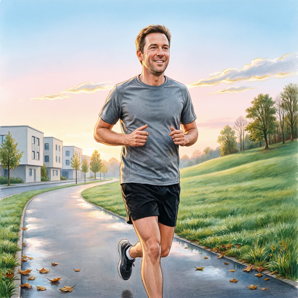 Через сколько времени бег становится лёгким