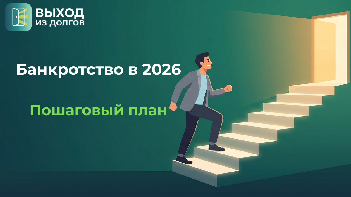 Банкротство физических лиц в 2026 году: пошаговая инструкция от А до Я
