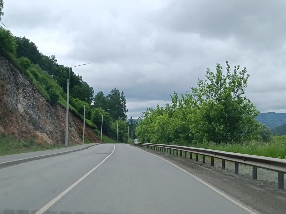 Дорога после Горно-Алтайска