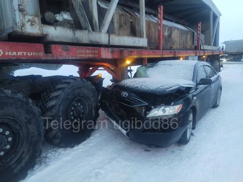    В Югре в единственном за сутки ДТП пострадал пассажир