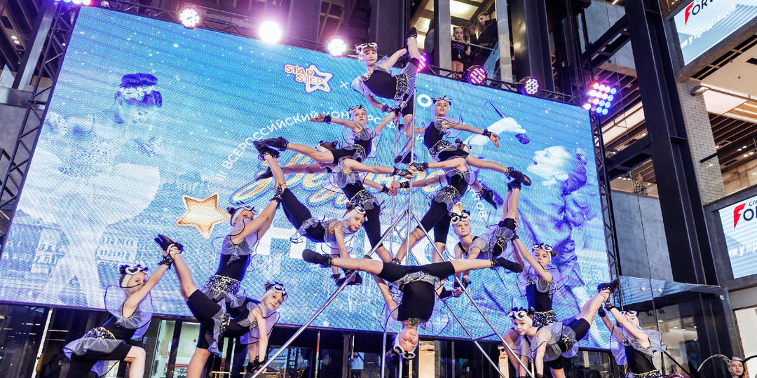 Сцена ТРК «НЕБО» объединила юные таланты со всей страны