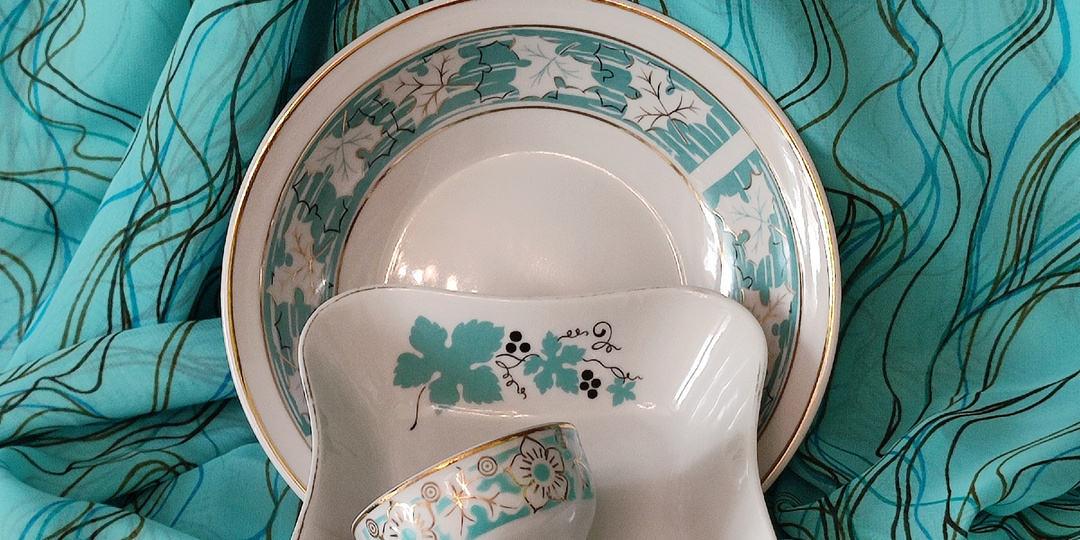 Винтаж. В коллекцию Рижская. Ч.11. Сервизы Айя-2. И про подарки к 8 марта