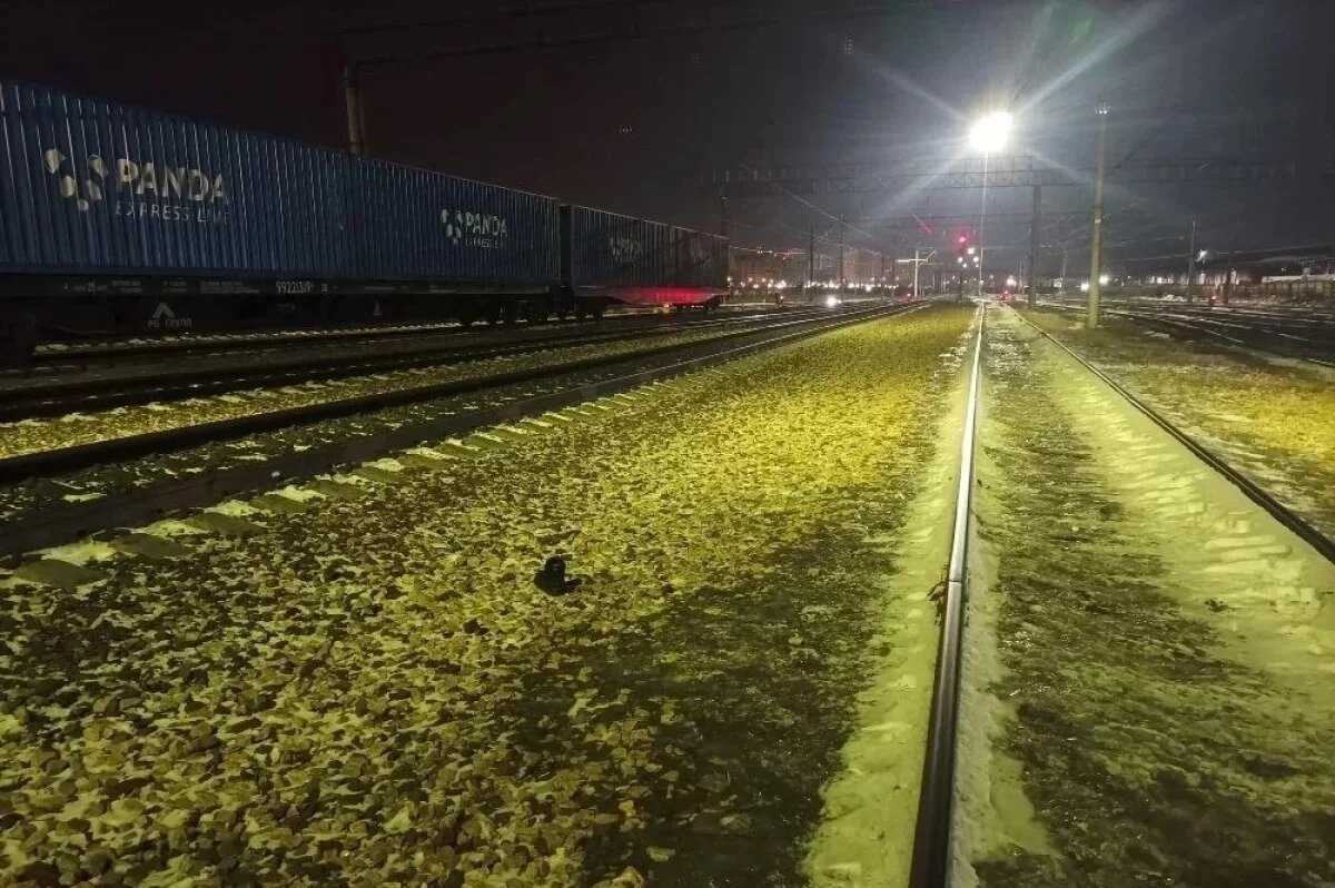    В Красноярске грузовой поезд насмерть сбил мужчину на станции Северная