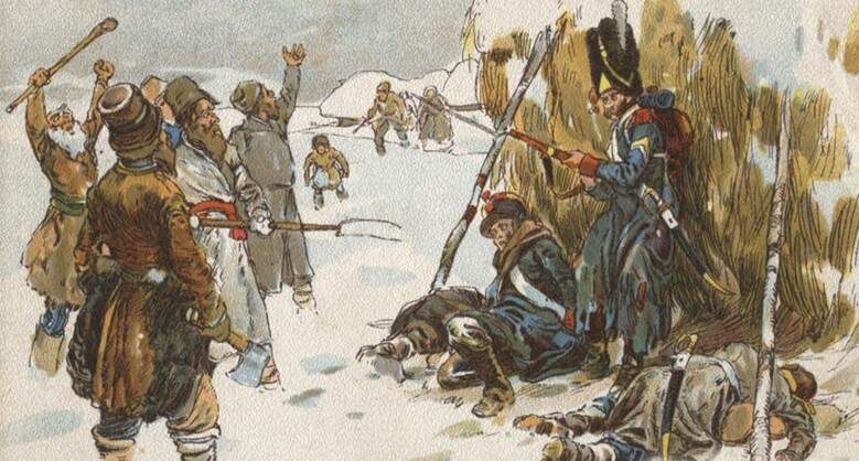 Отряд ополченцев