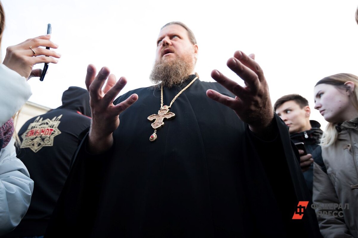 Священник вновь выступил с резонансным заявлением.  Фото: Фото: Фото: ФедералПресс / Евгений Поторочин