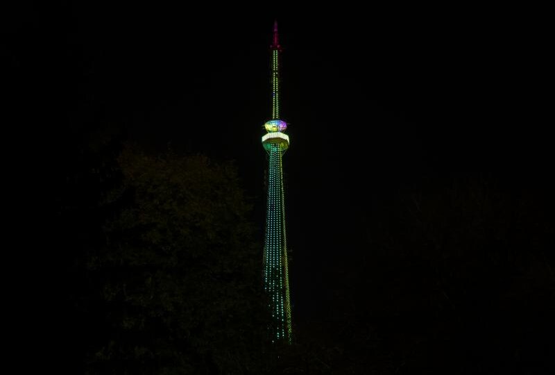 Телебашня в Челябинске окрасится в триколор в честь присоединения Крыма