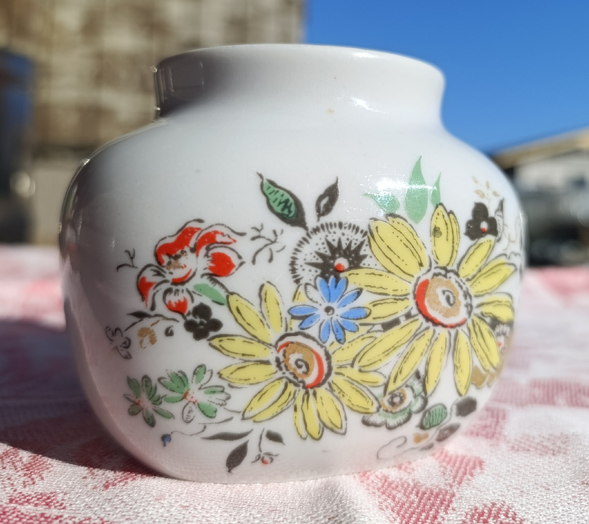 Сахарница ЛФЗ , сервиз формы Чайка