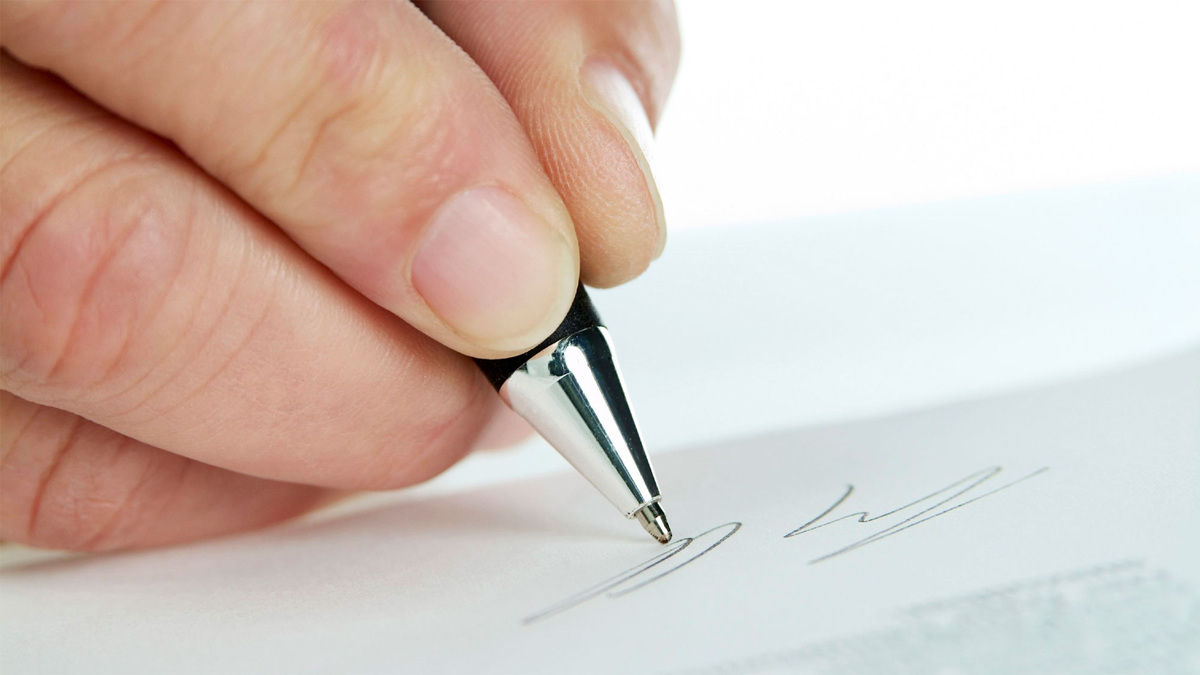    Подписание ручка (глп)