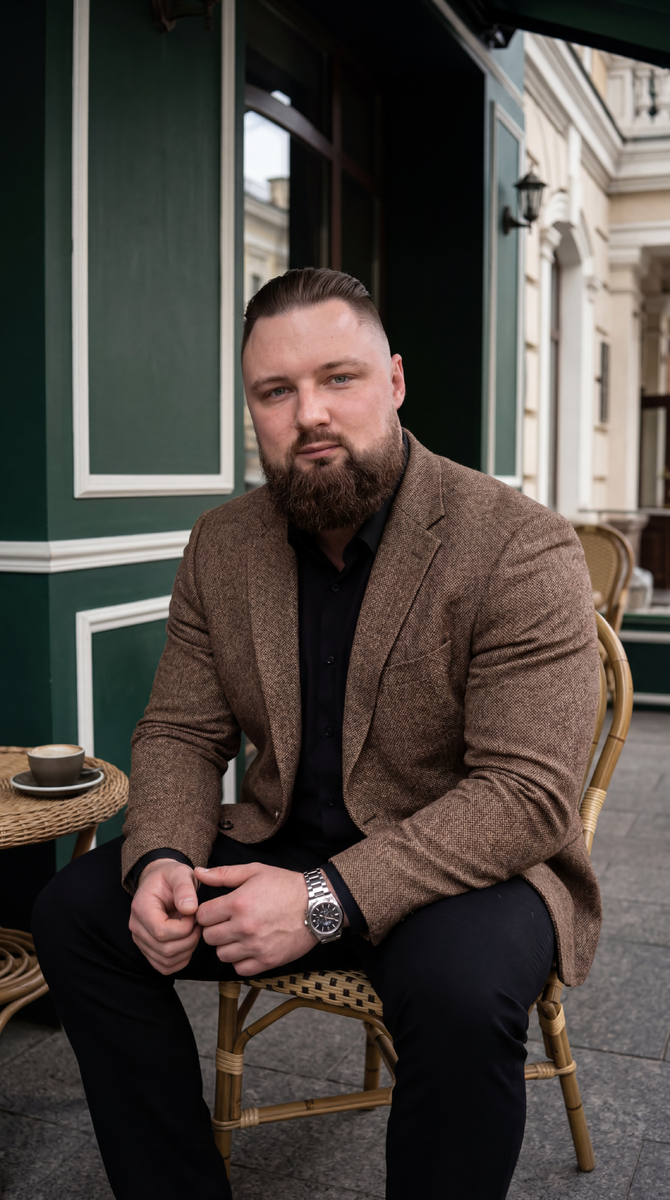 Вот такое фото получилось с простого селфи на камеру