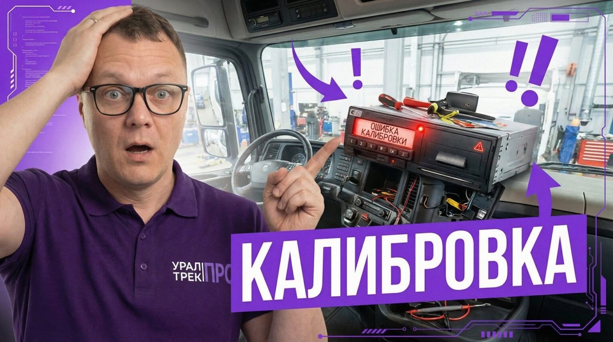    Процесс калибровки и активации тахографа СКЗИ на выезде