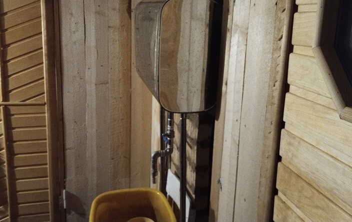 Готовые перегородки до обшивки вагонкой