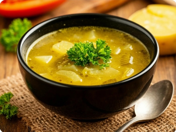 Рассольник для диабетика