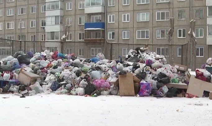     Жителям Красноярского края вернут деньги за невывоз мусора зимой