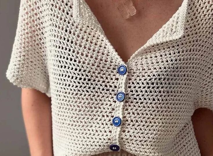 Что можно вязать летом. Летние модели.