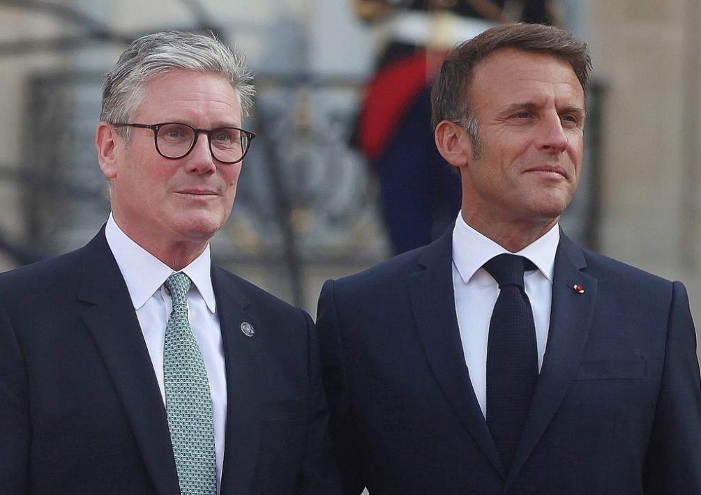    Макрон и Стармер