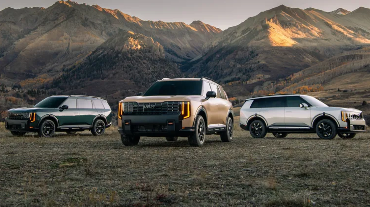 Модельный ряд Kia Telluride второго поколения