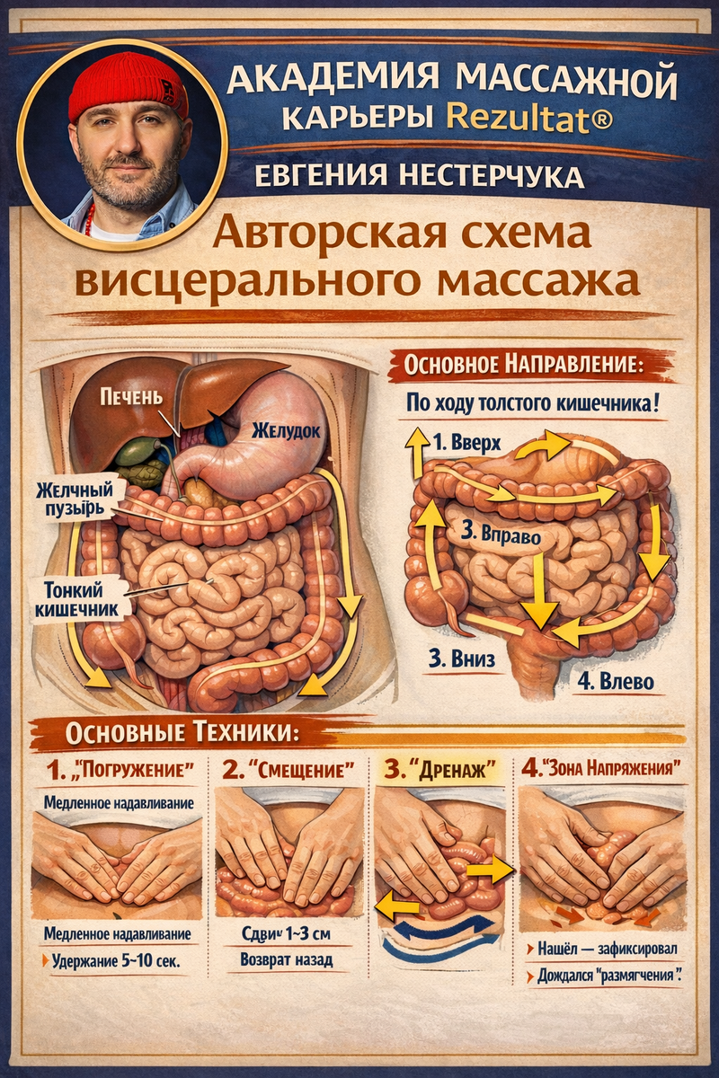 ВИСЦЕРАЛЬНЫЙ МАССАЖ ЖИВОТА #ЕвгенийНестерчук