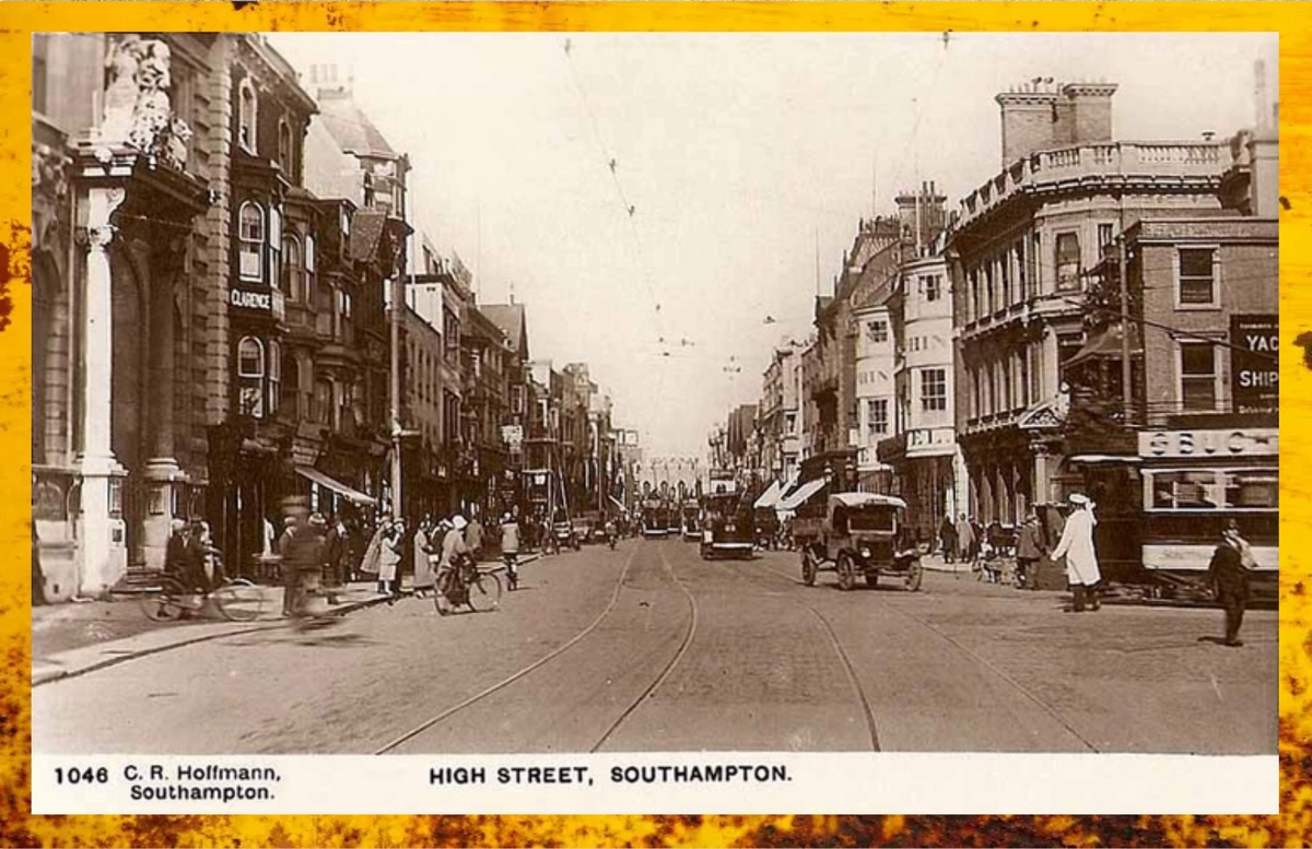 Город Саутгемптон, Англия, в начале 20 века