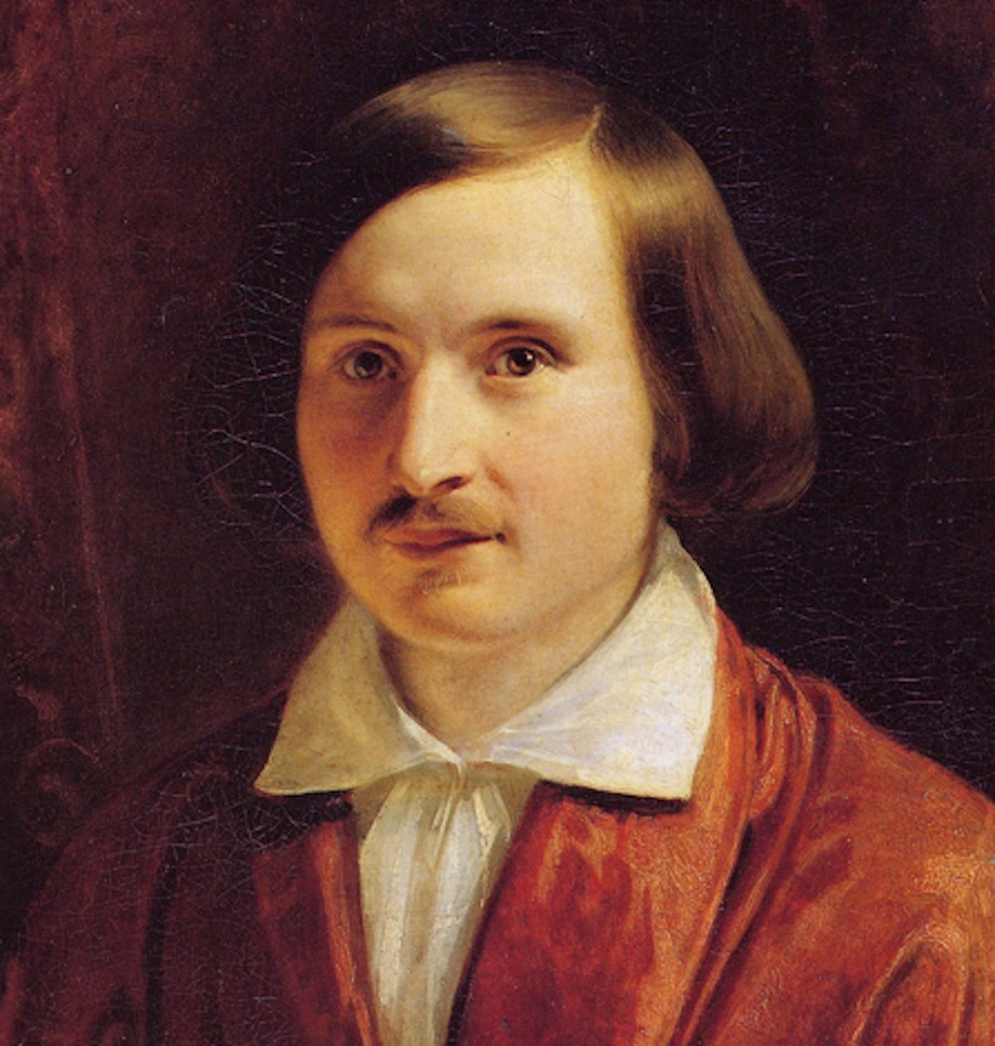 Николай Васильевич Гоголь, 1840 г., художник Ф. А. Моллер