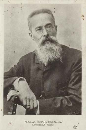 Николай Римский-Корсаков. Открытка из архива Астраханского государственного объединенного историко-архитектурного музея-заповедника