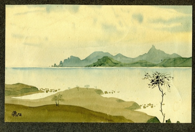 История акварелей Волошина из собрания тульских музеев. Волошин и Вересаев - дружба сквозь время