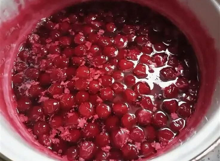 Вишневое варенье рецепт с косточками.