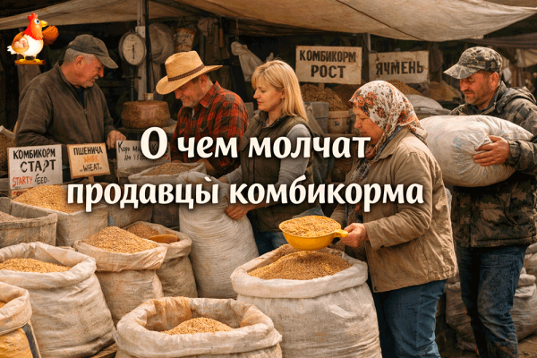 7 вещей, о которых молчат продавцы комбикорма 🐔🧺 как не переплатить, не “накормить проблемами” и выбрать корм