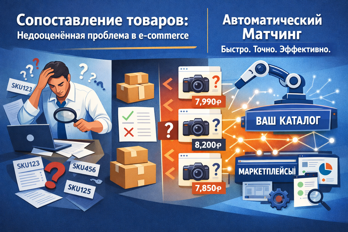 Marketparser - автоматический матчинг товаров