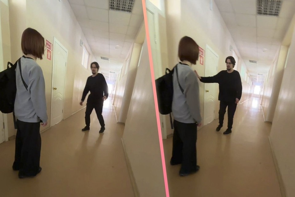    Кадры с пьяным учителем распространились в пермских соцсетях Скриншот с видео